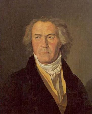 Ferdinand Georg Waldmuller Picture representing Ludwig van Beethoven in 1823 France oil painting art